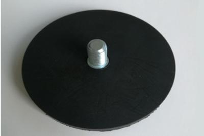 Externe Gewindegummi überzogene Pot Magnete
