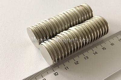D20x1mm dünne NdFeB Discs