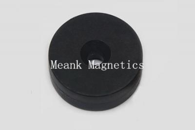 D19x6.35mm wasserdicht verzinkte Ringmagnete mit Kunststoffbeschichtung