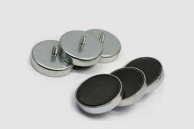 Externe(männlich)Gewindemagnete aus Ferrit Pot